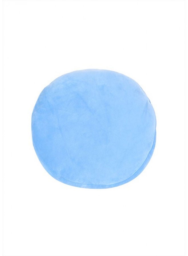 وسادة دائرية كلاسيكية cotton أزرق 40سم  - Image 2