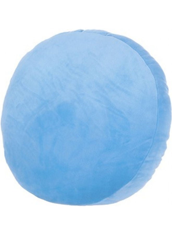 وسادة دائرية كلاسيكية cotton أزرق 40سم  - Image 1
