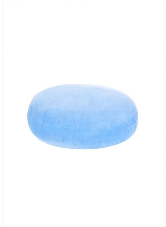 وسادة دائرية كلاسيكية cotton أزرق 40سم  - Image 3
