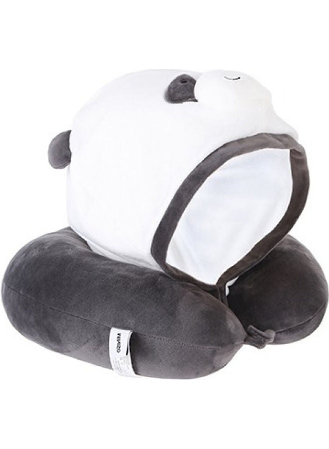U-Shaped Pillow With Hood cotton Multicolour 40cm - Image 2