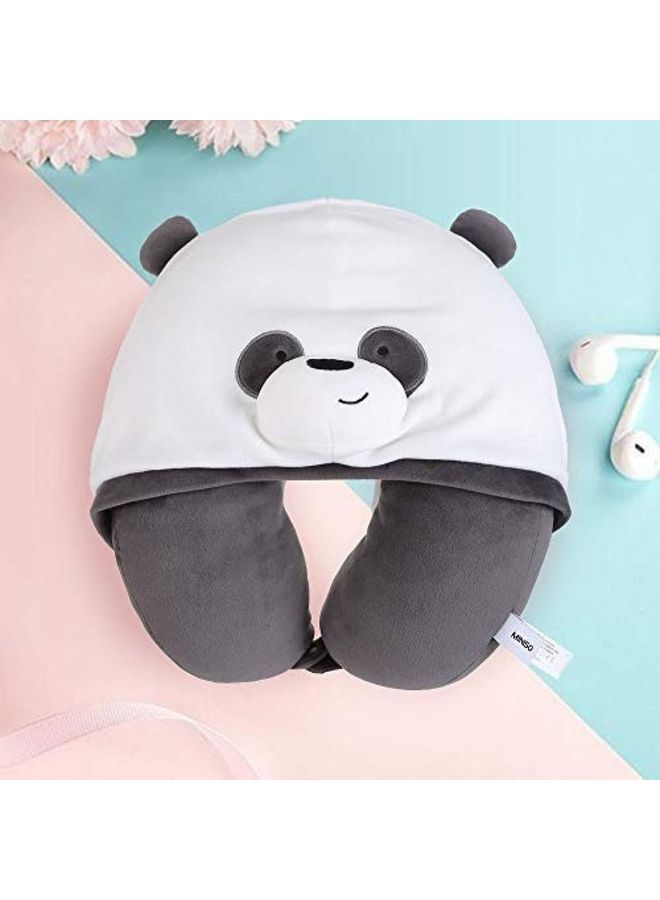 U-Shaped Pillow With Hood cotton Multicolour 40cm - Image 3