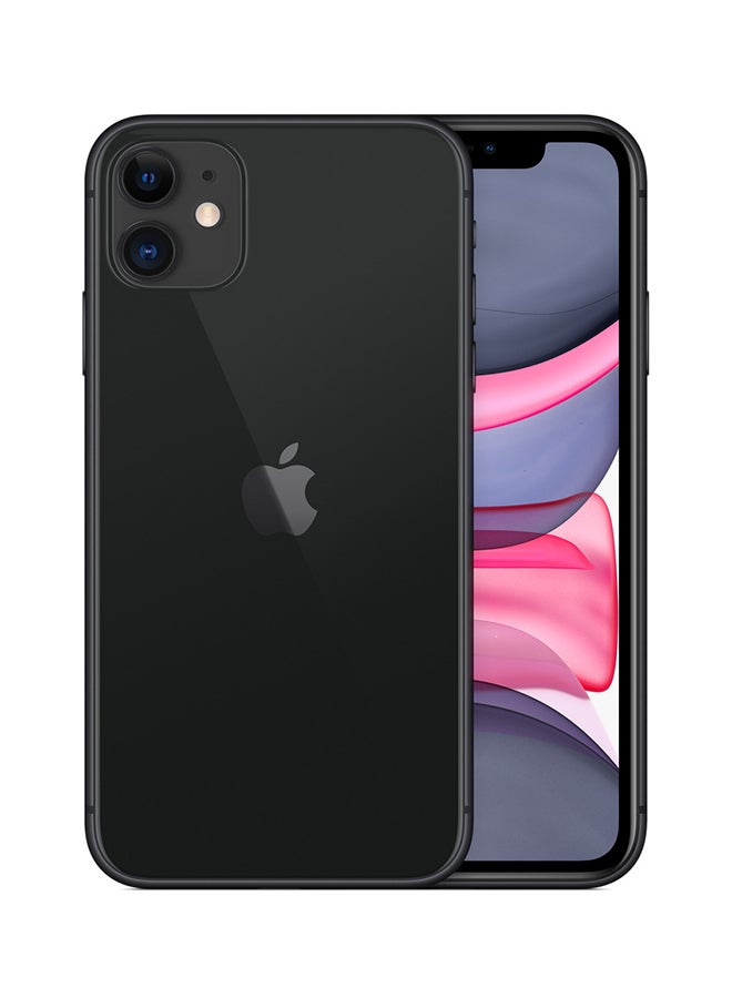Apple - Renewed - iPhone 11 128GB Black 4G With Facetime - UAE Version - Image 1