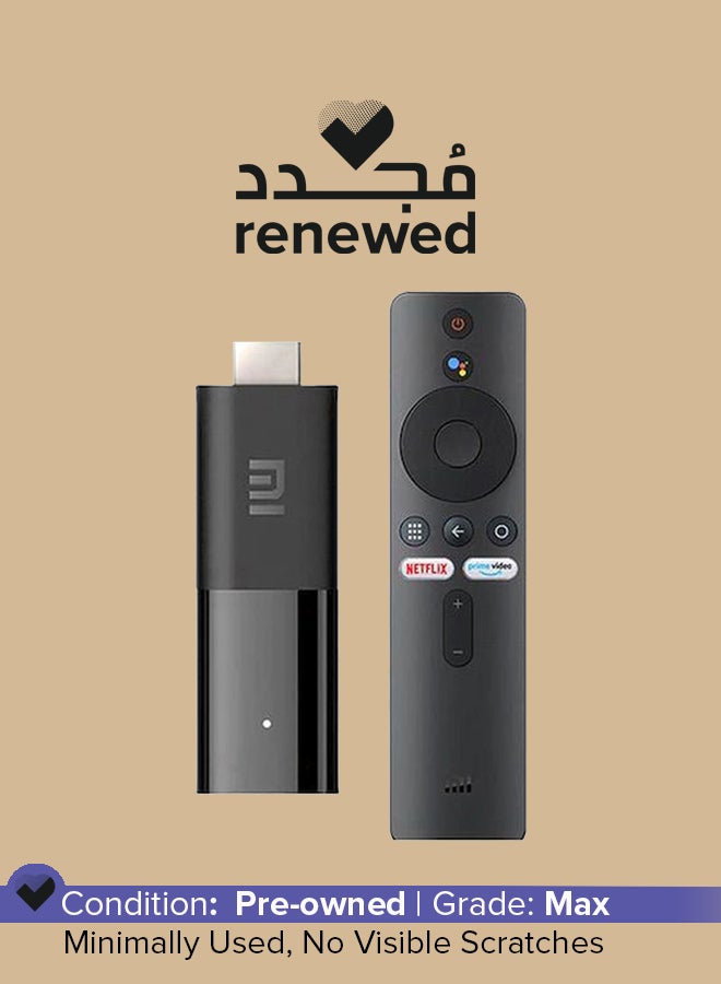 شاومي مجدد - عصا تلفزيون مي بنظام أندرويد أسود - Image 1