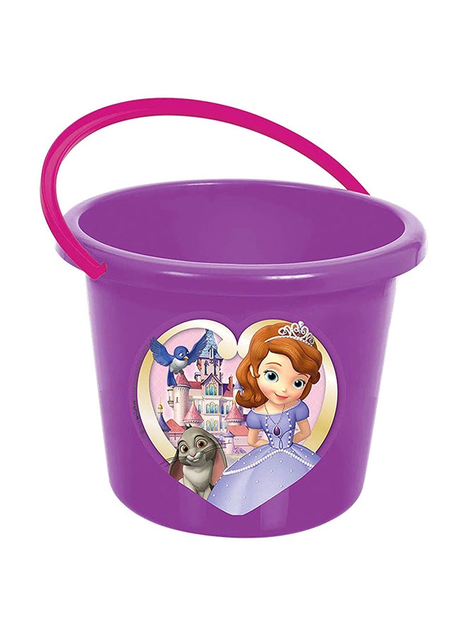 أمسكان حاوية هدايا بلاستيكية كبيرة من مسلسل "Sofia The First" - Image 2