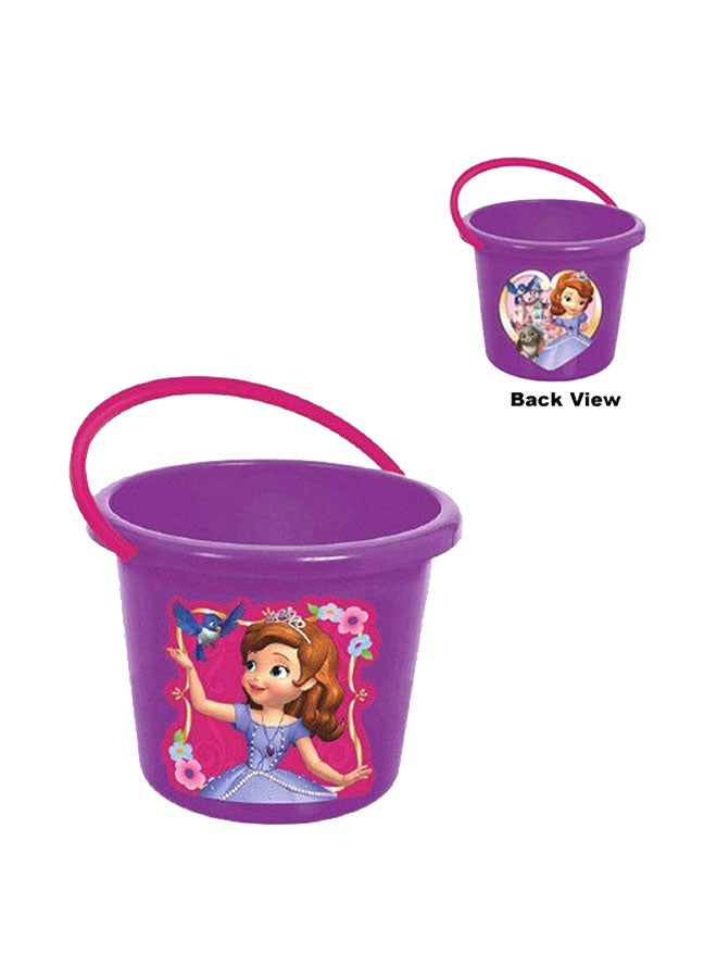 أمسكان حاوية هدايا بلاستيكية كبيرة من مسلسل "Sofia The First" - Image 3