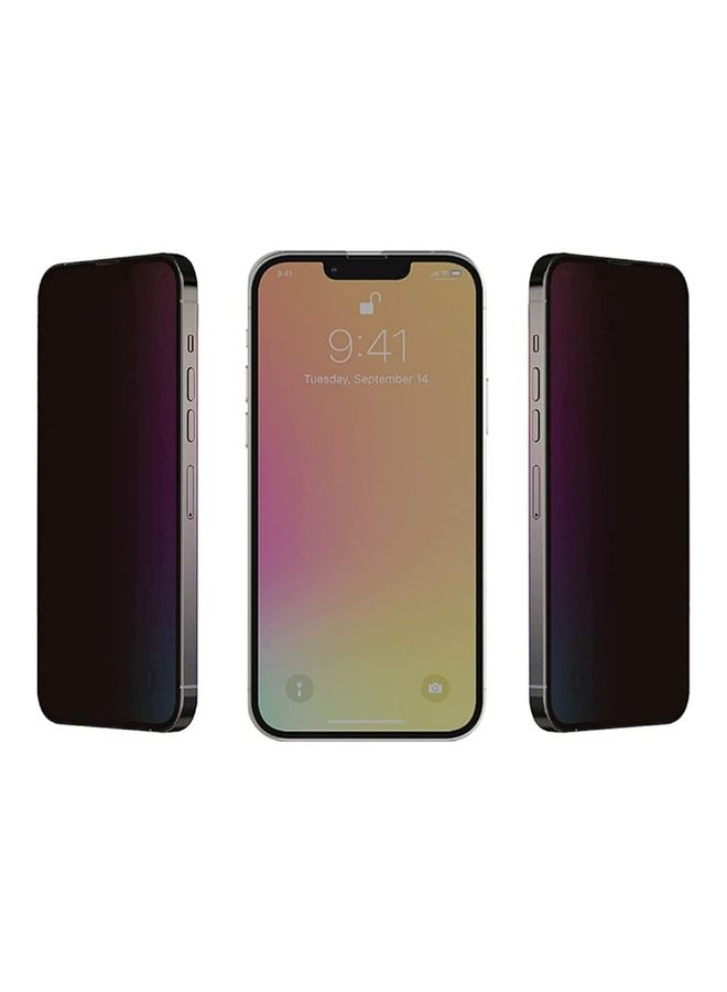 ICS Privacy Screen Protector for iPhone 13 Pro 6.1 inch Black - Image 2
