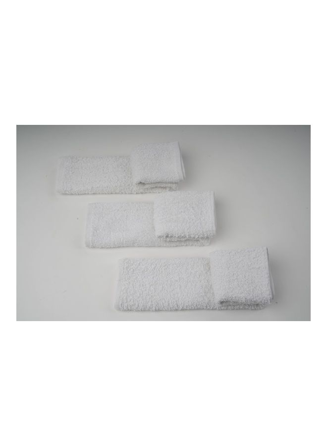 60-Pack Bar Mop Towel Set White 16x19cm - Image 1
