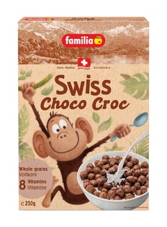 Swiss Choco Croc Cereals 250grams - v1633348352/N31045158A_1