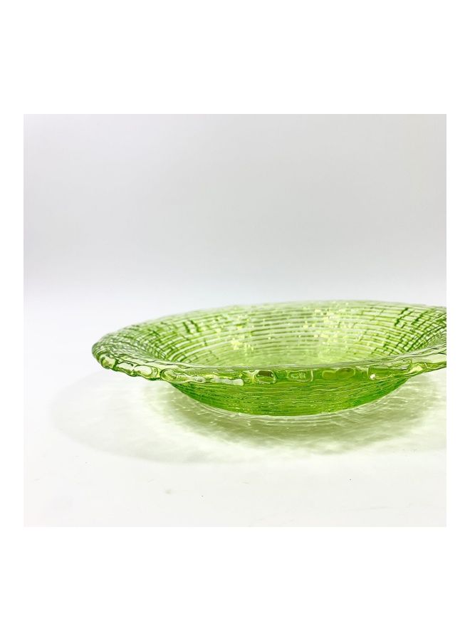 اي في في طبق حساء مزخرف. أخضر 24سم - Image 1