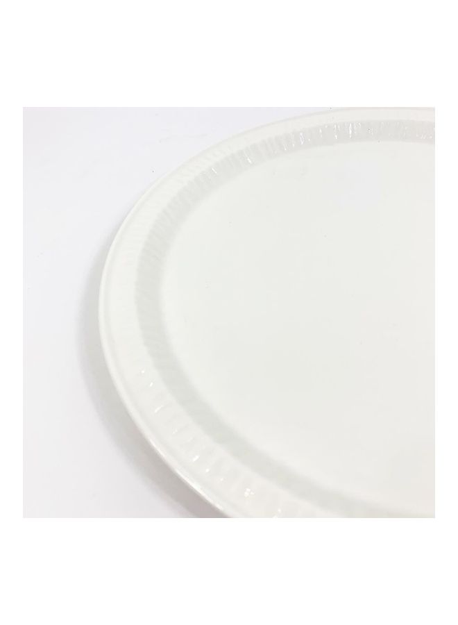 SELETTI Porcelain Dinner Plate White 28cm - Image 2