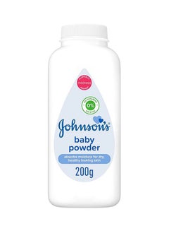 Johnson's Body Powder Absorbs Moisture For Dry Skin, 200 gm  - Image 1