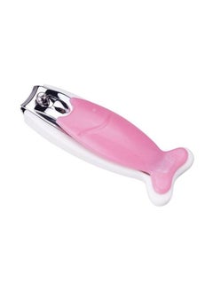 FARLIN Pink Stainless Steel Fish Shaped Nail Clipper, Bf-160D P, 18.5X1X11 Cm  - Image 1