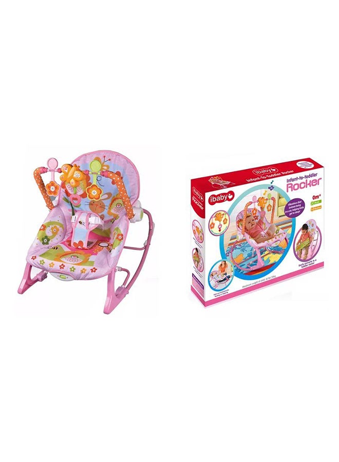 ibaby - Infant To Toddler Recliner Portable Foldable Unique Design Vibratonal Rocker For Baby - Image 1