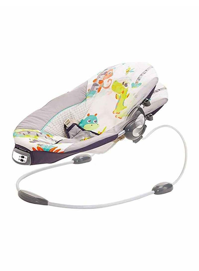 Mastela Foldable Deluxe Portable Baby Swing Fold Up Rocker For Toddler With Calming Vibrations And Toy  - Image 1