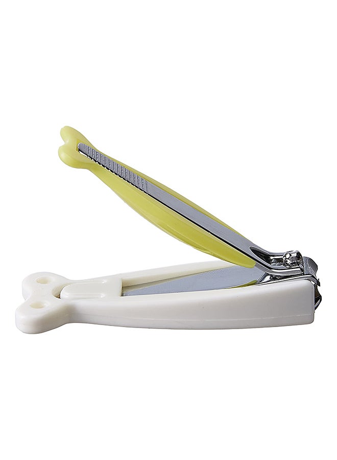 فارلين قصافة أظافر على شكل سمكة من الستانلس ستيل طراز Bf.160D.Y، للأطفال حتى 3 أشهر، لون أصفر - Image 4