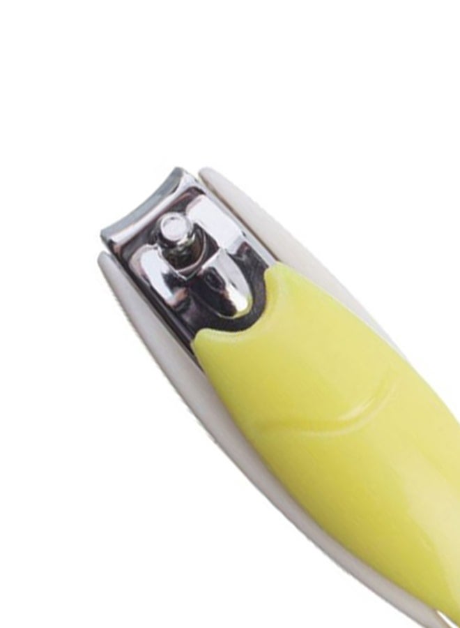 فارلين قصافة أظافر على شكل سمكة من الستانلس ستيل طراز Bf.160D.Y، للأطفال حتى 3 أشهر، لون أصفر - Image 5