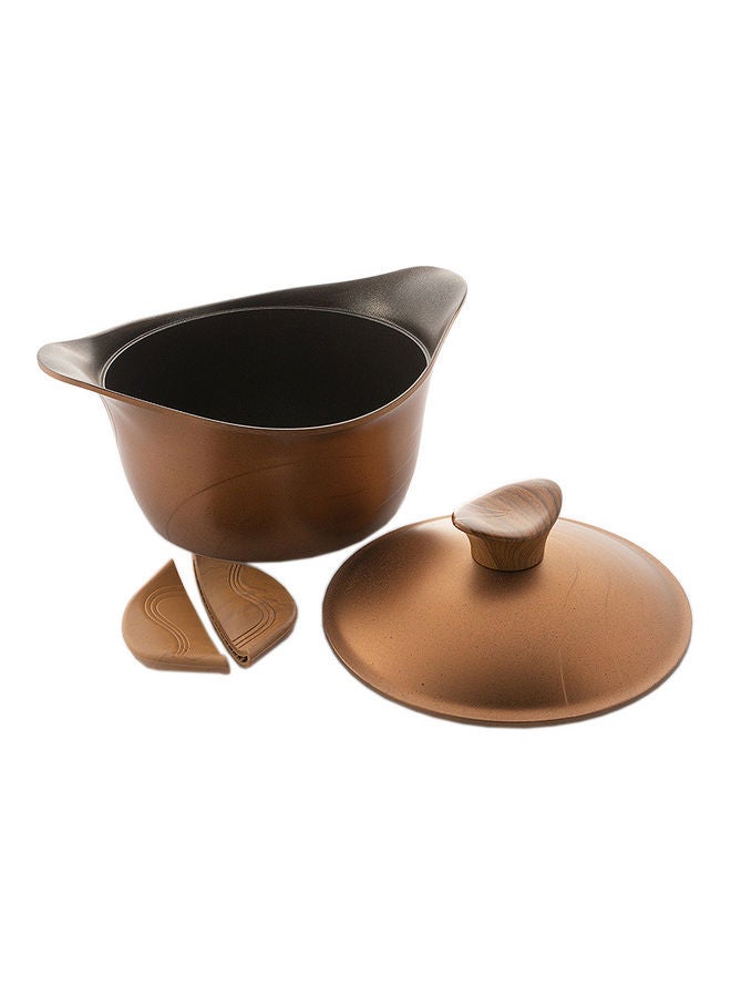 وعاء فردي بني 29x17x26سم  - Image 2