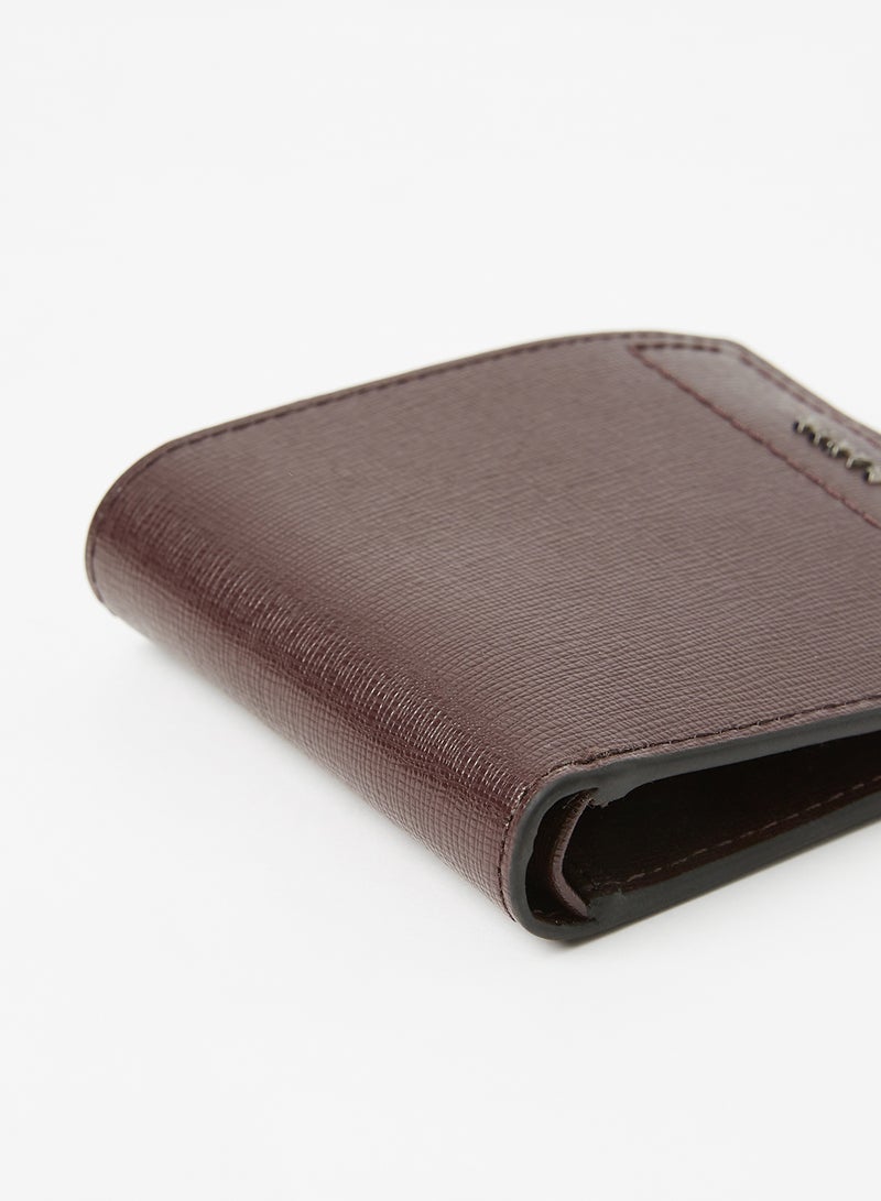 Ted Baker - Corandr Saffiano Bifold Wallet Brown - Image 1