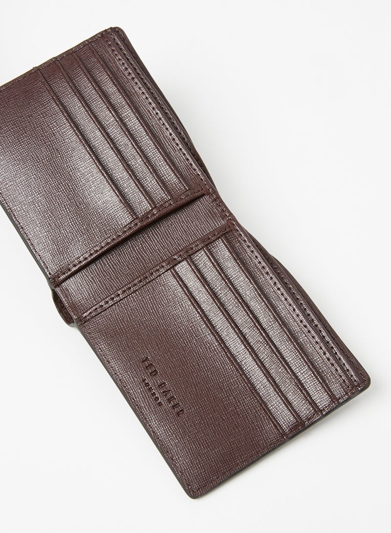 Ted Baker - Corandr Saffiano Bifold Wallet Brown - Image 1