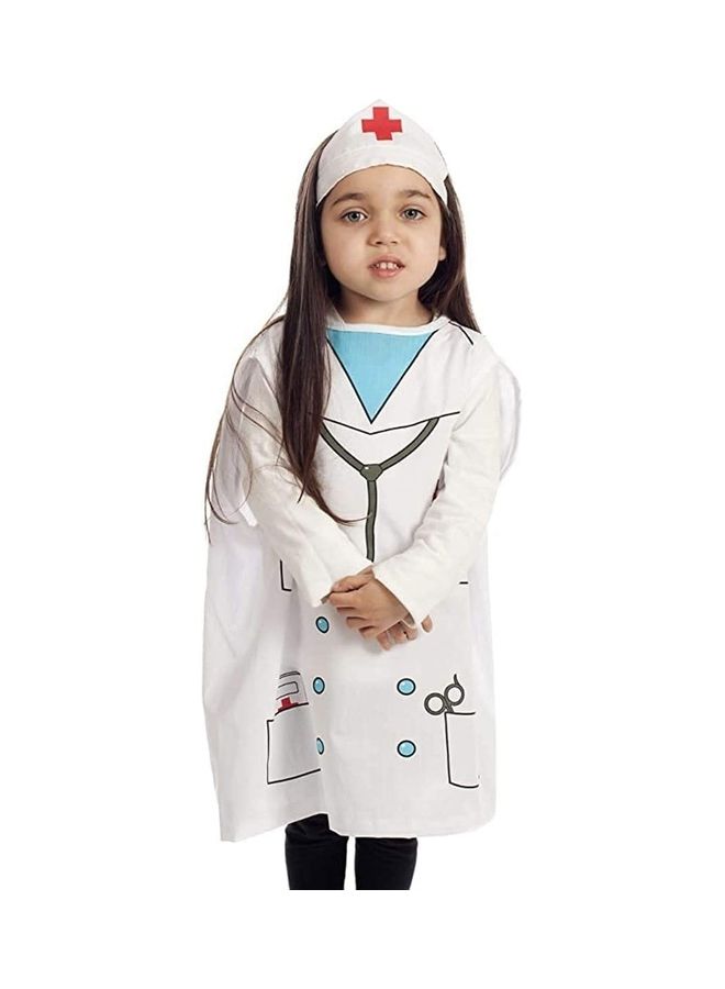 Brain Giggles Kids Doctor Costume Dress up Cosplay For Boys & Girls Pretend Role Play (3-8 Years) 90 x 140cm  - Image 2