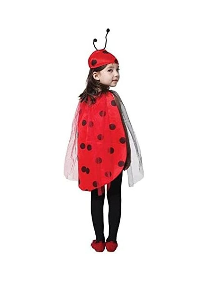 Brain Giggles Halloween Ladybug Costume For Girls 110-130cm  - Image 3