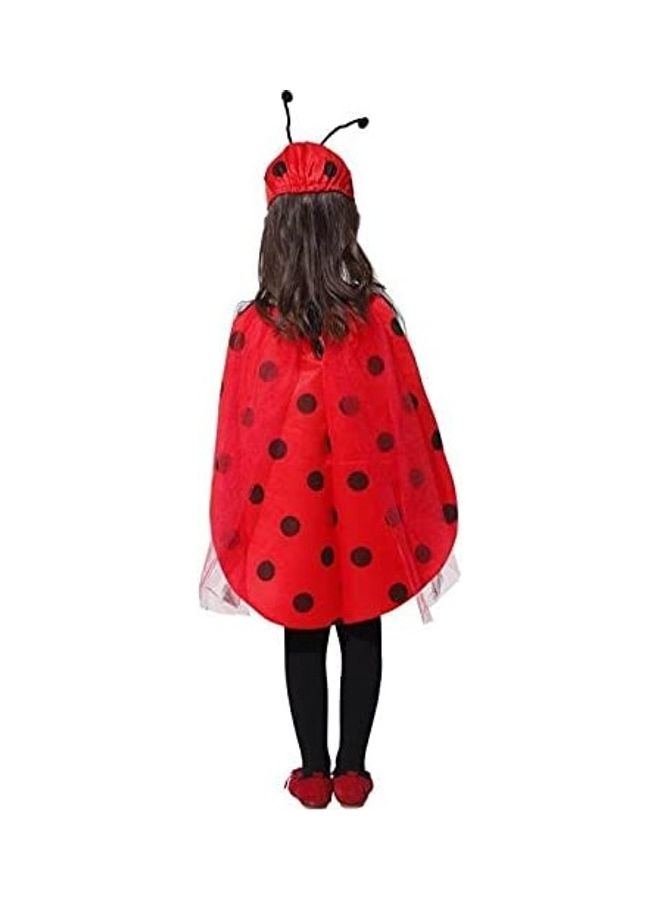 Brain Giggles Halloween Ladybug Costume For Girls 110-130cm  - Image 4