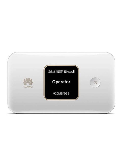 4G Mobile WiFi 3 | LTE Cat7 300Mbps Speed | Up to 32 WiFi Users | 3000mAh Battery White