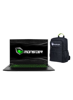 Tulpar T7 V20 Gaming Laptop With 17.3-Inch Display, Core i7-10750H Processer/32GB RAM/1TB SSD/144Hz/6GB Nvidia GeForce RTX 3060 Graphics Card With Bag Black English/Arabic Black