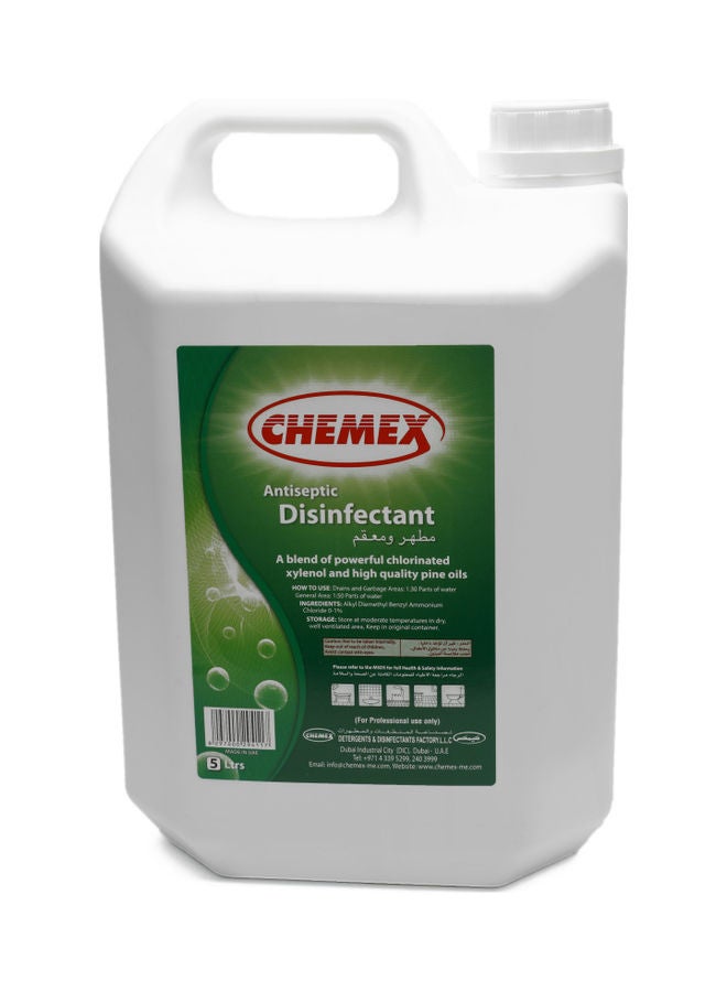 Chemex Antiseptic Disinfectant Liquid White 5Liters - Image 1