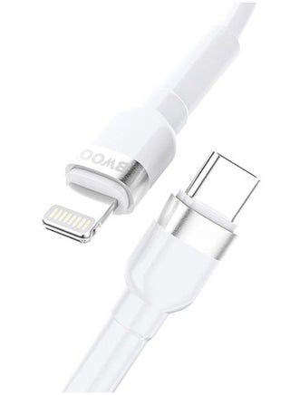USB Type C-To Lightning Charging & Data Transfer Cable 1m White - v1633414348/N50249320A_1