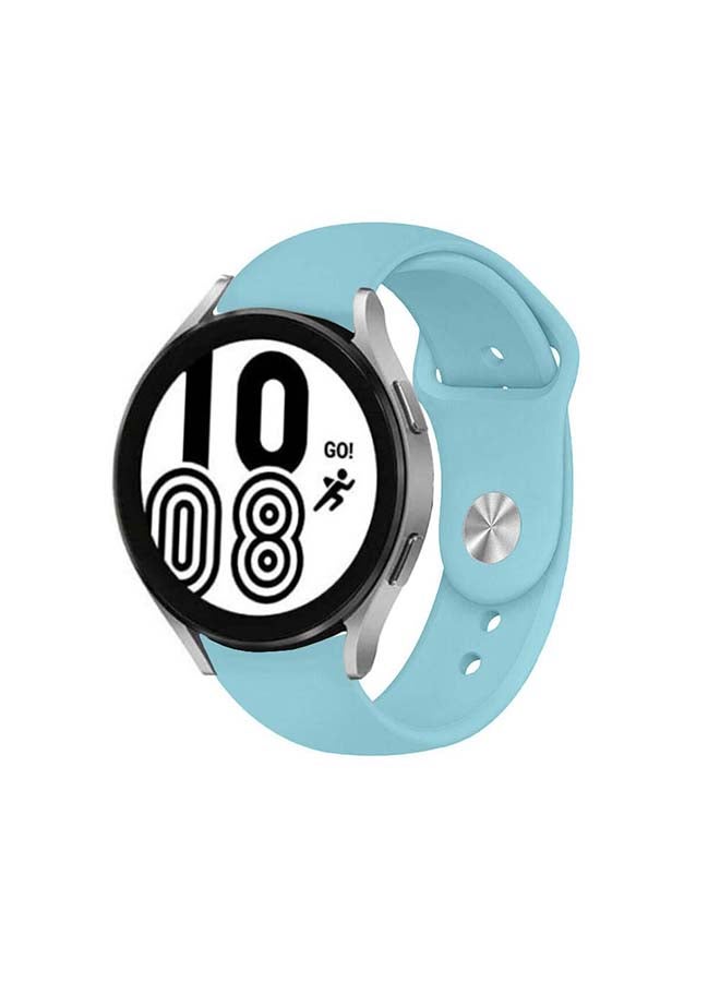 مارجون سوار سيليكون بديل لساعة سامسونج جالاكسي 4/4 كلاسيك أزرق - Image 1