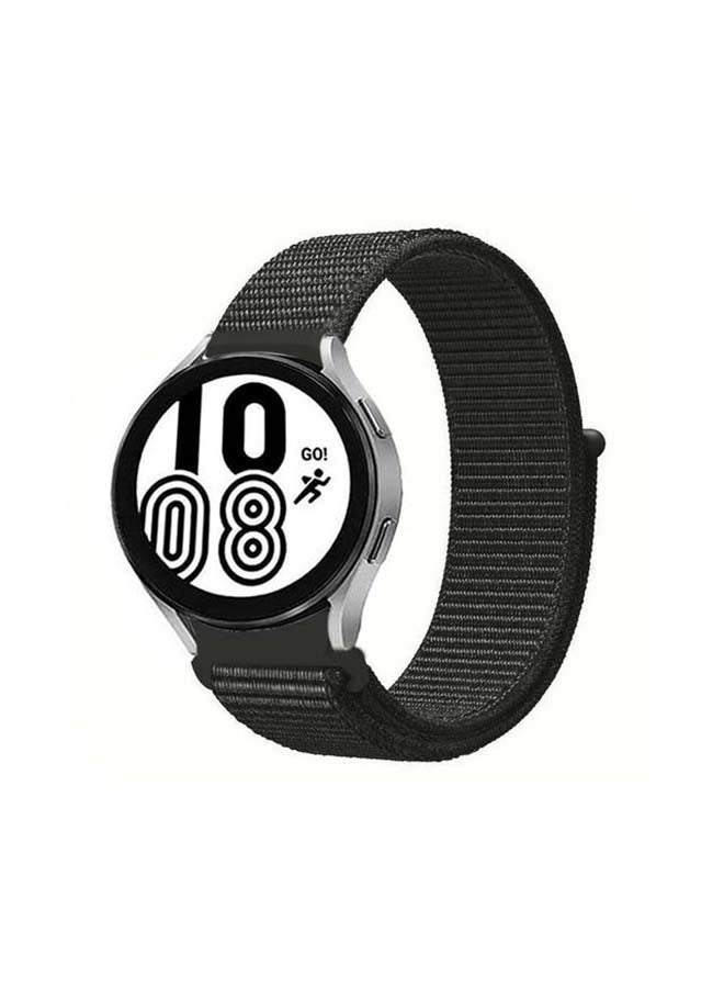 MARGOUN Replacement Nylon Sport Band 20mm for Samsung Galaxy Watch 4/4 Classic Cargo Khaki - Image 1