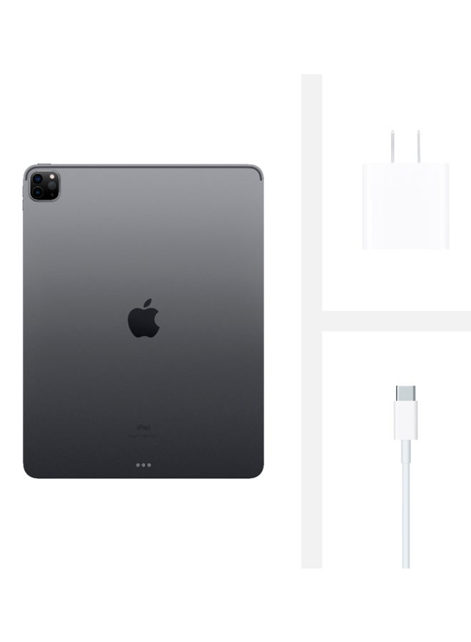 Apple - Renewed - iPad Pro 2020 (4th Gen) 12.9-inch 128GB Wi-Fi Space Gray With FaceTime - Image 1