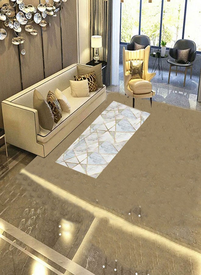 Angel city Geometric Pattern Living Room Carpet Multicolour 40X60cm - Image 1