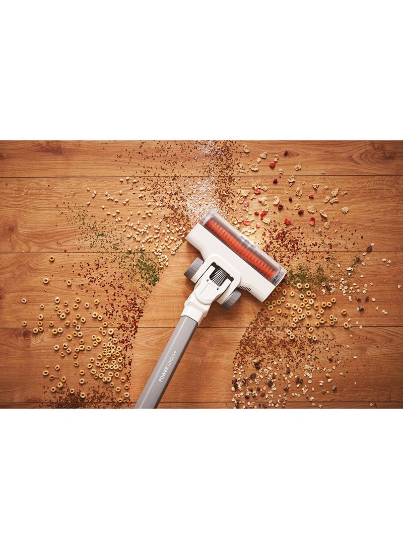 BLACK+DECKER - Cordless Stick Vacuum Cleaner 18V Power Series With 2 In 1 Function And Battery Charge Indicator 500 ml 27 W BHFEA515J-GB White/Orange - Image 1