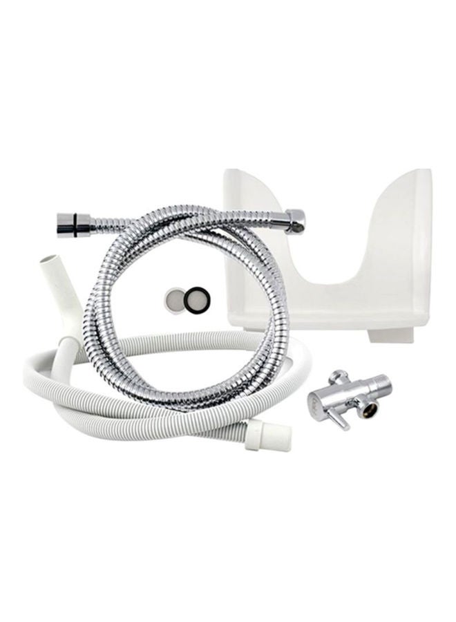 Generic - Bathroom Portable Automatic Wash Basin Prayer Plastic Muslim Wudu Foot Washer White 43 X 55 X 45cm - Image 1