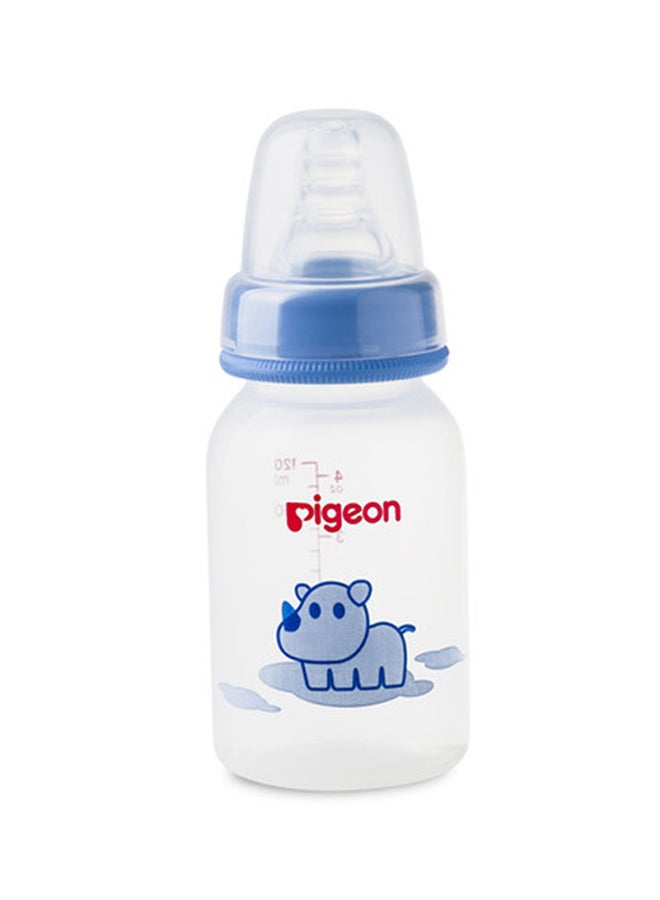 pigeon - Peristalic Nipple Bottle, 0+ Months, 120ml, Assorted - Image 1