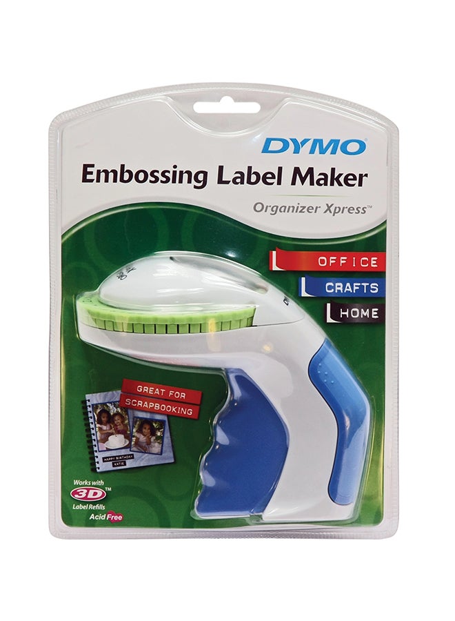Dymo Organizer Express Embossing Machine Single Line Multicolour - Image 2