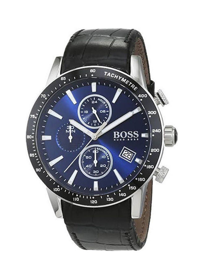 HUGO BOSS Men's Leather Analog Watch 1513391  - Image 1