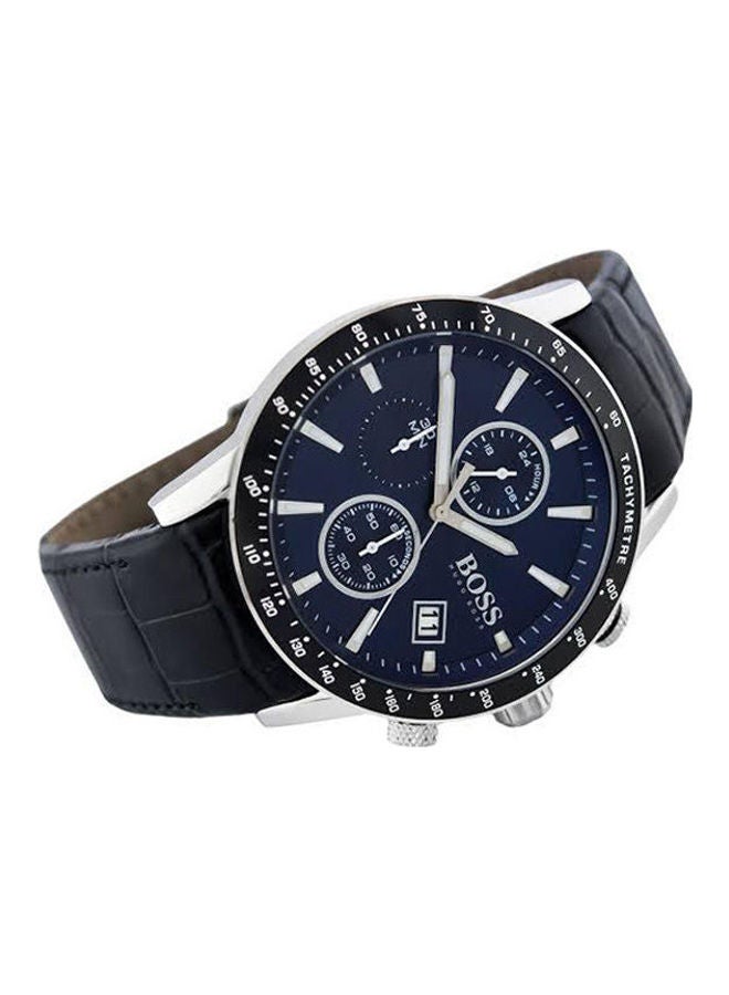 HUGO BOSS Men's Leather Analog Watch 1513391  - Image 2