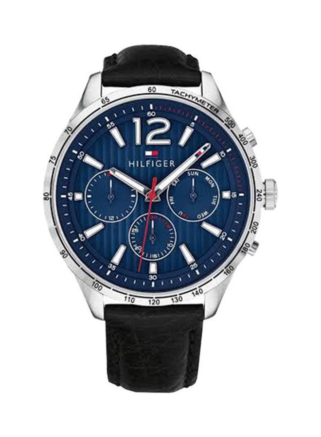TOMMY HILFIGER Men's Leather Analog Watch 1791468 