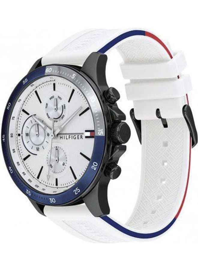 TOMMY HILFIGER Men's Rubber Analog Watch 1791723  - Image 1