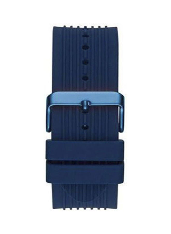 جس ساعة يد بعقارب وسوار من المطاط طراز GW0057G3 للنساء - Image 2