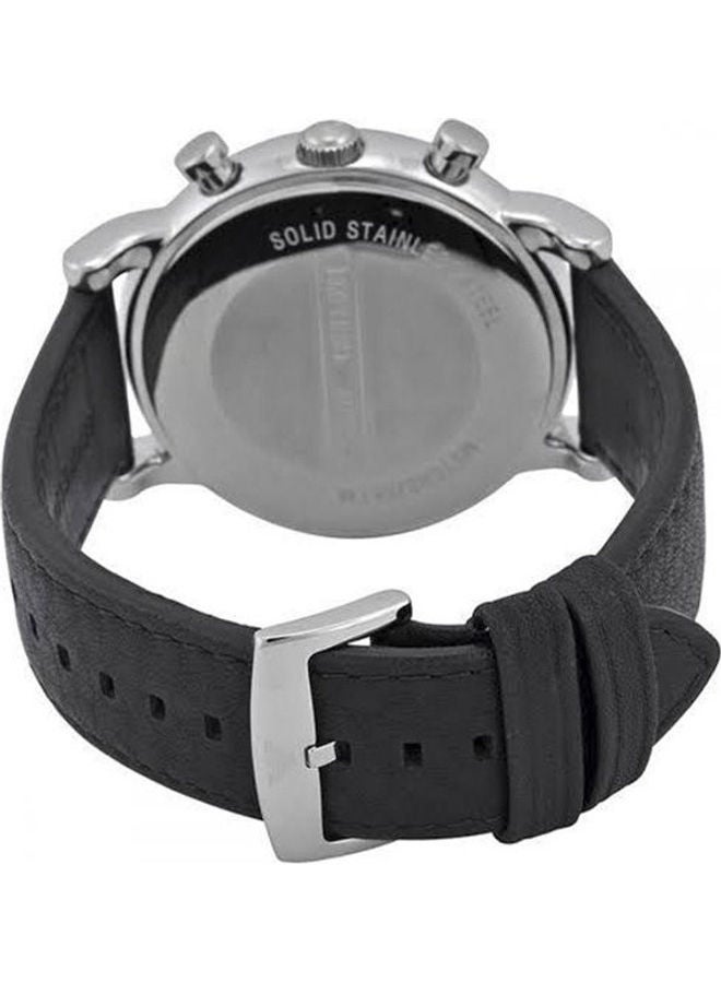 EMPORIO ARMANI - Men's Leather Analog Watch Ar1807 - Image 1