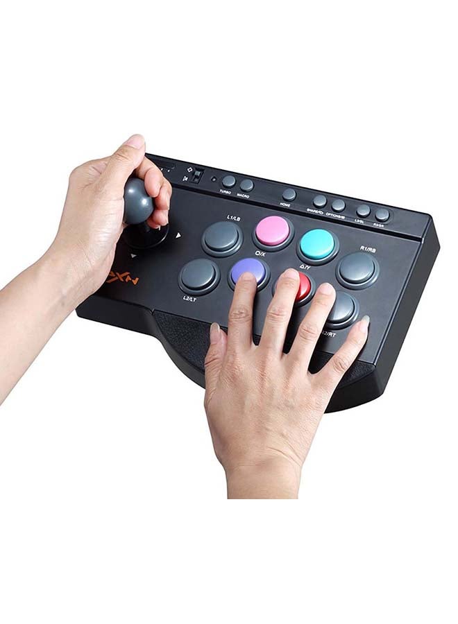 PXN Fighting Arcade Game Controller Joystick For PC / PlayStation / Xbox / Switch -wired - Image 3