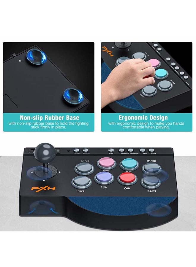 PXN Fighting Arcade Game Controller Joystick For PC / PlayStation / Xbox / Switch -wired - Image 4