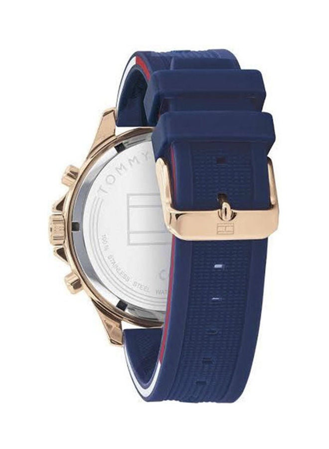 TOMMY HILFIGER Men's Rubber Chronograph Watch 1791778  - Image 3