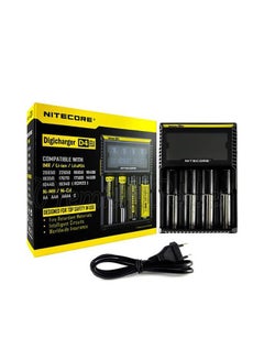 D4 Universal Battery Digital Charger 18650 LCD Display Charging Device for AA AAA Li ion Batteries