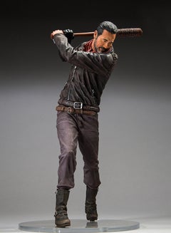 QiaoKai The Walking Dead Action Figure Negan Collectible Model Toy With Box Super Quality 16x13x10cm  - Image 4