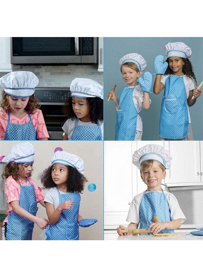 11-Piece Chef Role Play Set With Dress Up Costume And Pretend Kitchen Accessories